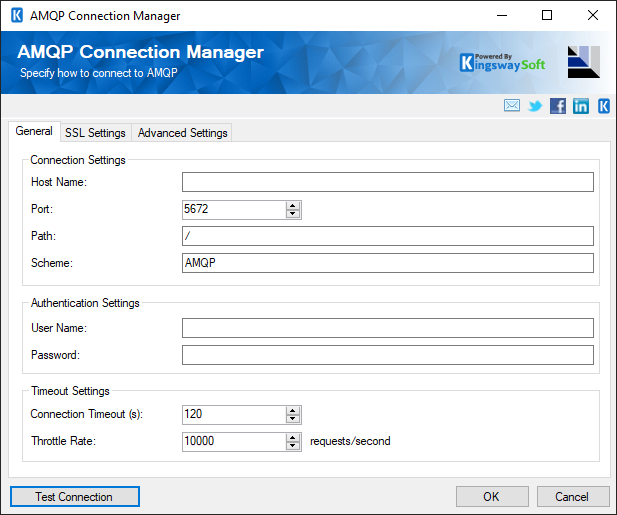 SSIS AMQP Connection Manager